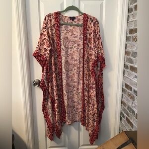 Paisley Floral Kimono Wrap
